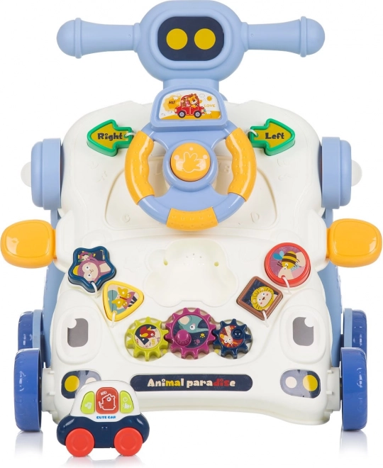 Chipolino premergător interactiv 3 în 1 Mașinuță Albastru