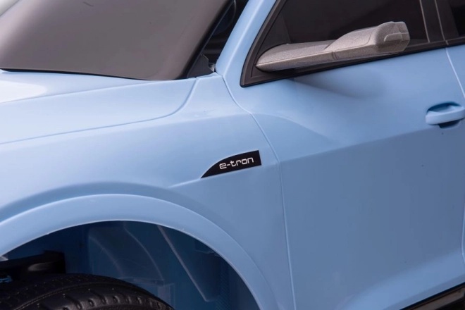 Audi E-Tron Mașină cu baterie albastră QLS-6688