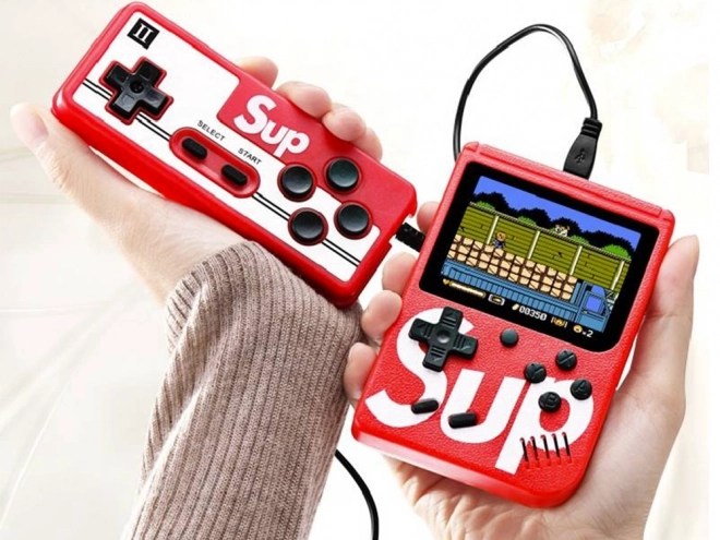 Mini consolă retro portabilă cu 400 de jocuri