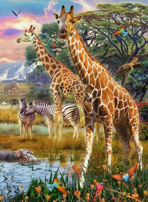 Puzzle Savana XXL 150 piese RAVENSBURGER