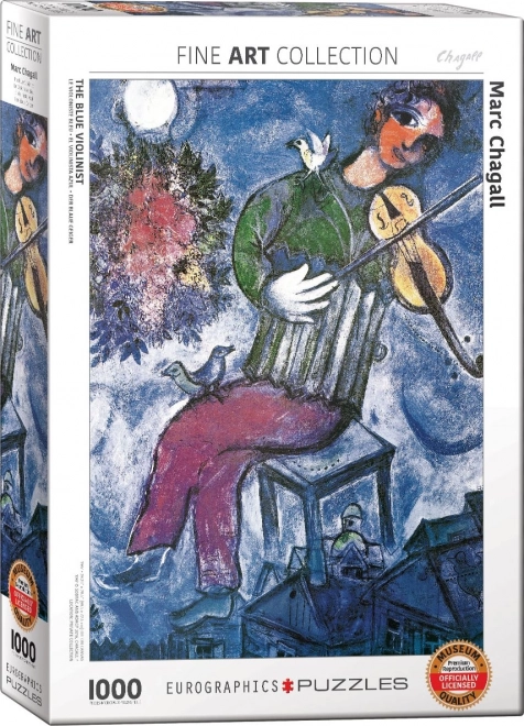 Puzzle 1000 piese Modrul Violonist