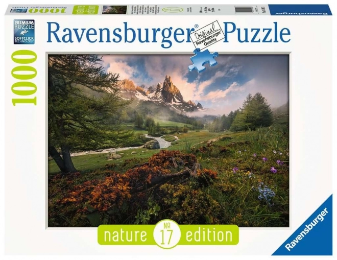 Puzzle Valea Clarée Alpi 1000 piese