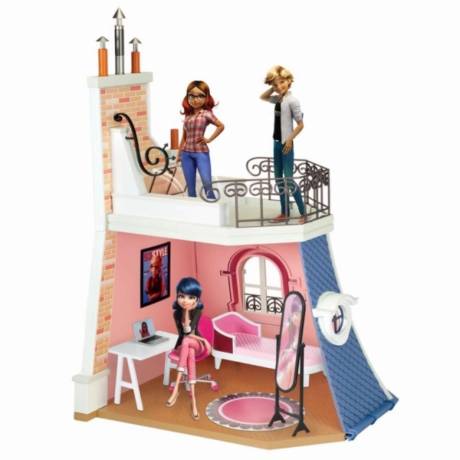 Set de joc dormitor și balcon Miraculous Marinette