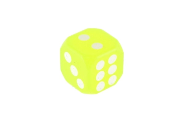 Cub de joc din silicon neon luminos