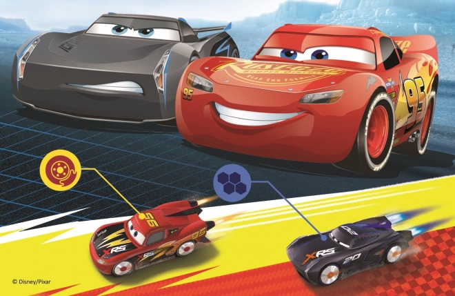 Puzzle Cars Fulger McQueen și Jackson Storm 54 piese