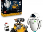 lego disney pixar wall‑e și eve – set de construcție pentru adulți (811 piese)