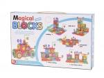 Blocuri de construcție Magical Blocks - 81 bucăți