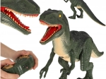 Dinozaur interactiv cu telecomandă Velociraptor cu sunete și lumini