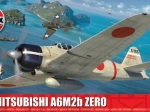 Model de avion din plastic Mitsubishi A6M2b Zero 1/72