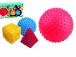 Set senzorial de forme geometrice LITTLE HERO, 4 bucăți