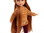 Păpușă realistă Penelope cu corp integral din vinil 34 cm