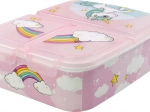 Stor multi box pentru gustare, unicorn