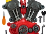 Motor pentru copii cu iluminare LED și sunet