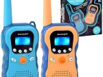 Stații walkie-talkie pentru copii cu rază de până la 3 km și schimbător de voce