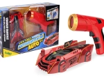 Rock Buggy RC auto antigravitatie cu laser 15 cm roșu