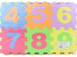 Puzzle din spumă 36 piese cifre și litere