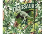 Baagl mapă pentru caiete școlare A4 Jumbo dinozaur