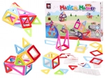 Piesă de construcție magnetică Magical Magnet - 38 de piese