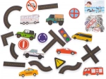 Puzzle de baie din spumă cu tema orașului