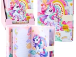 Jurnal pentru copii cu cod și melodie Unicorn – pagini colorate