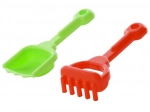 Set lopățică și greblă pentru nisip 22 cm