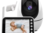 Monitor pentru bebeluși cu cameră PROMEDIX PR-805 cu 720p și vedere pe timp de noapte