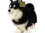Câine de pluș Lapinkoira 33 cm eco-friendly