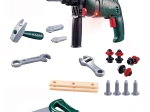 Set de scule pentru copii cu bormașină cu acumulator și accesorii
