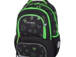 Rucsac școlar oxy next green cube