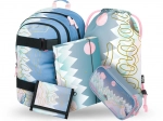 Set BAAGL Skate Moon: Rucsac, Etui, Săculeț, Mapă și Portofel