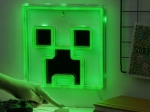 Lampă neon Minecraft Creeper pentru perete