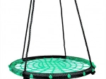 Leagăn rotund cu plasă de frânghie 80 cm