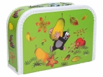 Valiză pentru copii KRTEČEK verde deschis 25 cm