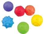 Set de mingi texturate 6 buc