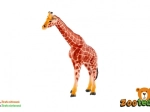 Figurină din plastic girafă reticulată 17 cm