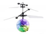 Minge disco zburătoare cu LED, control cu mâna și senzor de mișcare
