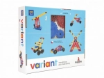 Set de construcție Variant din plastic, 280 piese, în cutie