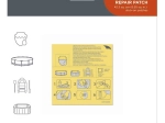 Set de petice de reparare pentru piscină Bestway