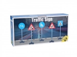 Set de indicatoare rutiere pentru copii 81 cm – 5 buc