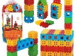 Cuburi de construcție Marioinex Waffle Mari 170 buc
