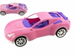 Mașină sport din plastic 38 cm în plasă – roz
