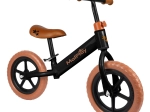 Bicicletă de echilibru LUWIK negru-maro