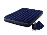 Saltea dublă gonflabilă 203 × 152 cm cu perne INTEX Velour