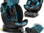Scaun auto pentru copii Nukido Prestige Line i-Size 40–150 cm, rotativ 360°, ISOFIX