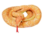 Șarpe de Pluș Auriu 110 cm