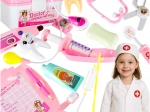 Trousă medicală pentru micii doctori cu sunete, 35 de piese