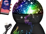 Proiector stea lumina de noapte cu difuzor Bluetooth