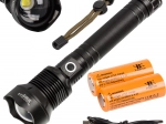 Lanternă tactică militară Bailong XHP90 cu Power Zoom