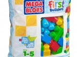 Mega Bloks First Builders sac mare cu cuburi (60 buc.)