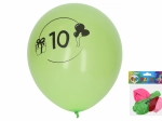 Baloane gonflabile 30 cm cu numărul 10 – set 5 buc
